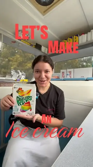 Back to 2023? … #fruitrollups #fruitrollupsandicecream #viral #asmr #icecream...