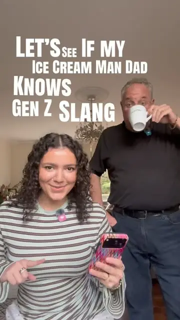 He’s a girl dad💅💅💅 Ice Cream Man takes on Gen Z slang #dad #dadanddaughter...
